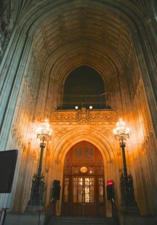 St Stephen’s Porch with its alcove. Image: Mary Branson